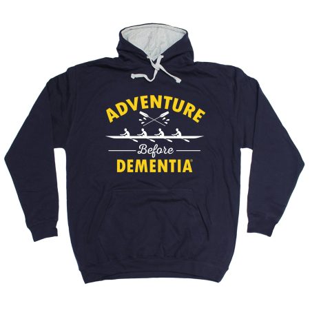 123t Adventure Before Dementia Rowing Graphic Design Funny Hoodie